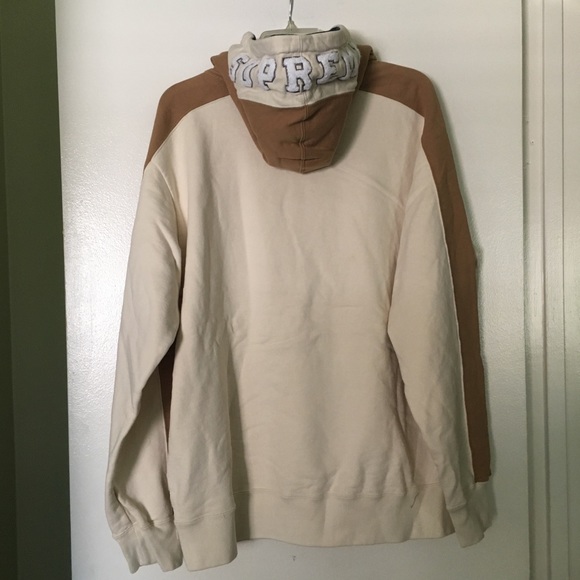 supreme panel hoodie